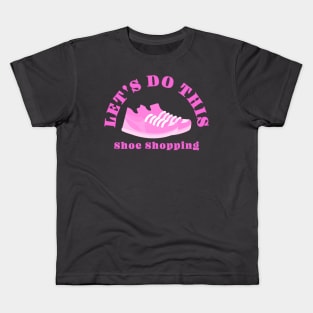 Shopping for Shoes Tee Kids T-Shirt